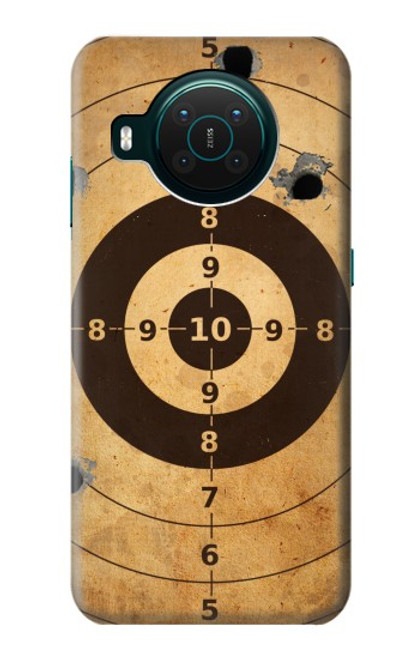 S3894 Paper Gun Shooting Target Hülle Schutzhülle Taschen für Nokia X10