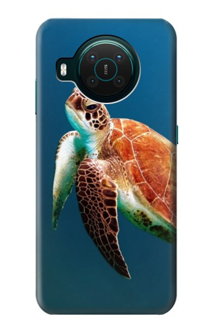 S3899 Sea Turtle Hülle Schutzhülle Taschen für Nokia X10