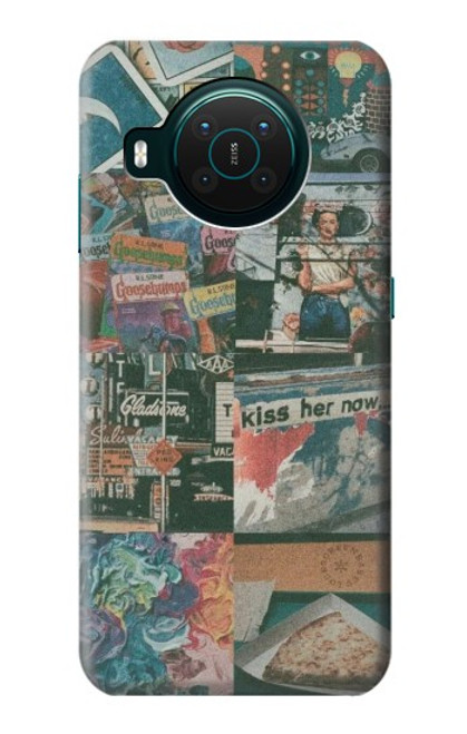 S3909 Vintage Poster Hülle Schutzhülle Taschen für Nokia X10