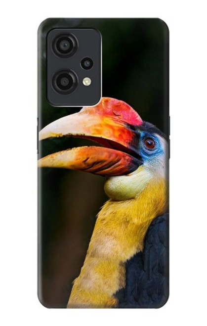 S3876 Colorful Hornbill Hülle Schutzhülle Taschen für OnePlus Nord CE 2 Lite 5G