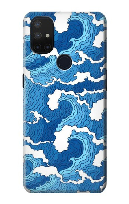 S3901 Aesthetic Storm Ocean Waves Hülle Schutzhülle Taschen für OnePlus Nord N10 5G