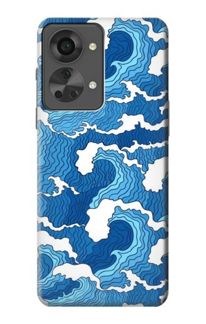 S3901 Aesthetic Storm Ocean Waves Hülle Schutzhülle Taschen für OnePlus Nord 2T