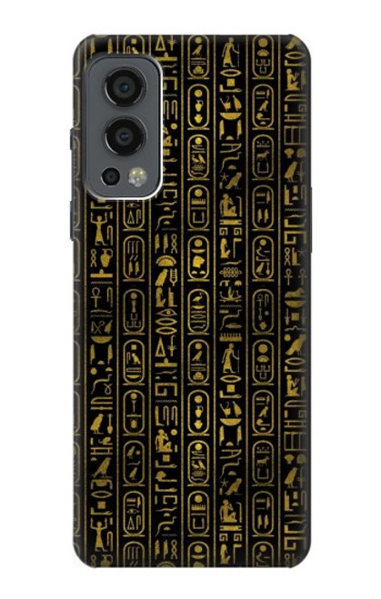 S3869 Ancient Egyptian Hieroglyphic Hülle Schutzhülle Taschen für OnePlus Nord 2 5G
