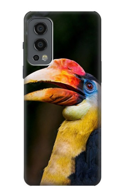 S3876 Colorful Hornbill Hülle Schutzhülle Taschen für OnePlus Nord 2 5G