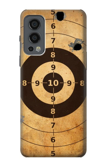 S3894 Paper Gun Shooting Target Hülle Schutzhülle Taschen für OnePlus Nord 2 5G