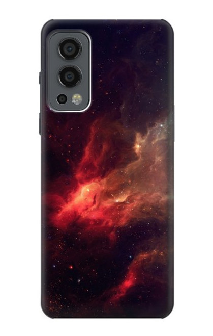 S3897 Red Nebula Space Hülle Schutzhülle Taschen für OnePlus Nord 2 5G