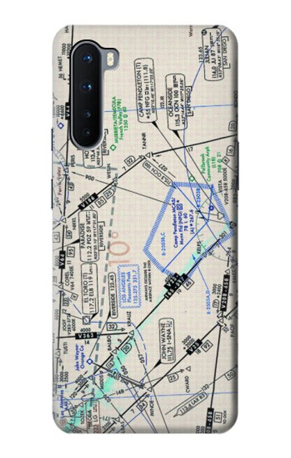 S3882 Flying Enroute Chart Hülle Schutzhülle Taschen für OnePlus Nord
