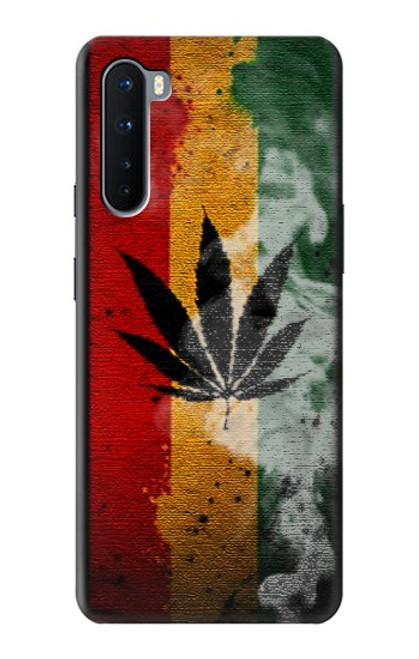 S3890 Reggae Rasta Flag Smoke Hülle Schutzhülle Taschen für OnePlus Nord