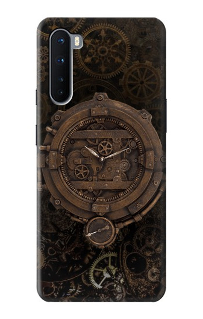 S3902 Steampunk Clock Gear Hülle Schutzhülle Taschen für OnePlus Nord
