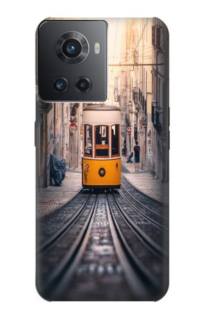 S3867 Trams in Lisbon Hülle Schutzhülle Taschen für OnePlus 10R