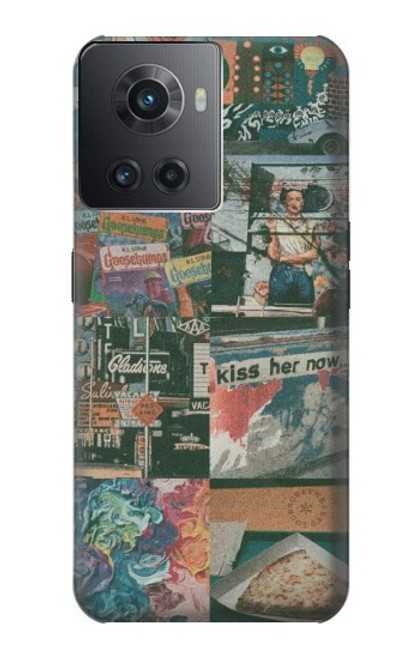 S3909 Vintage Poster Hülle Schutzhülle Taschen für OnePlus 10R