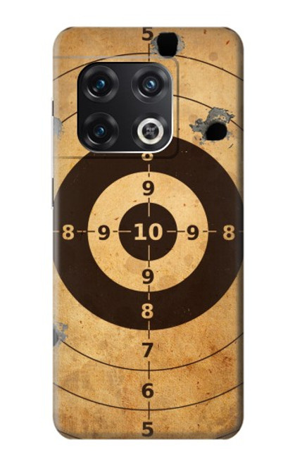 S3894 Paper Gun Shooting Target Hülle Schutzhülle Taschen für OnePlus 10 Pro