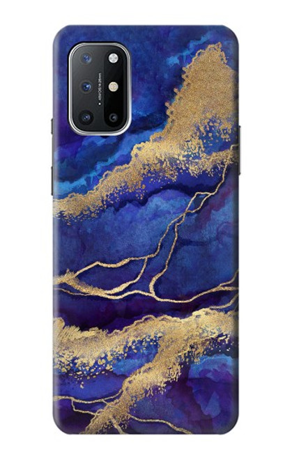 S3906 Navy Blue Purple Marble Hülle Schutzhülle Taschen für OnePlus 8T