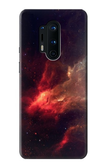 S3897 Red Nebula Space Hülle Schutzhülle Taschen für OnePlus 8 Pro
