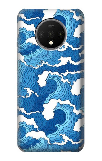 S3901 Aesthetic Storm Ocean Waves Hülle Schutzhülle Taschen für OnePlus 7T