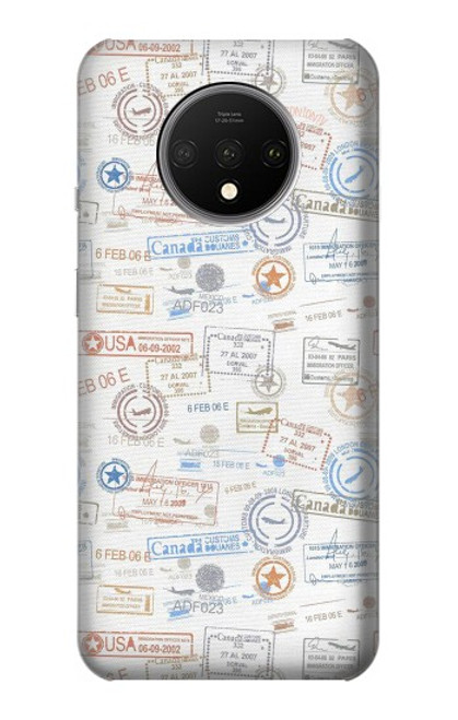 S3903 Travel Stamps Hülle Schutzhülle Taschen für OnePlus 7T