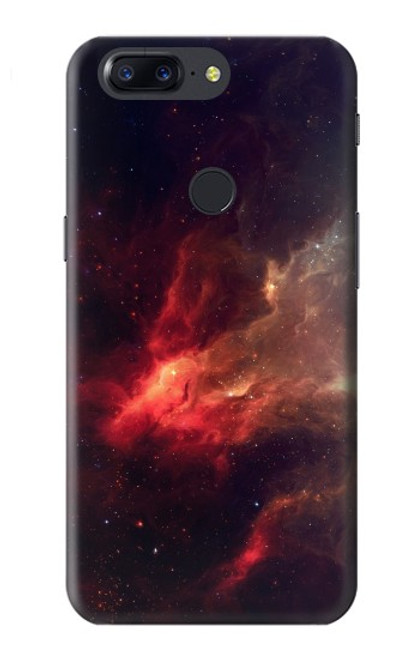 S3897 Red Nebula Space Hülle Schutzhülle Taschen für OnePlus 5T