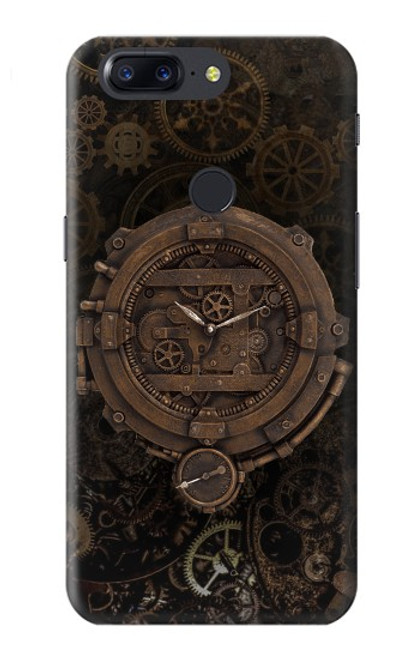S3902 Steampunk Clock Gear Hülle Schutzhülle Taschen für OnePlus 5T