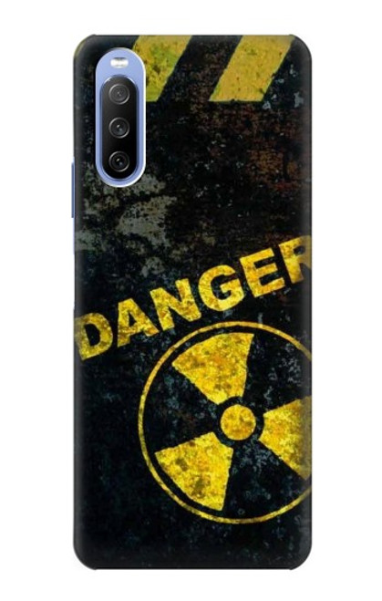 S3891 Nuclear Hazard Danger Hülle Schutzhülle Taschen für Sony Xperia 10 III Lite