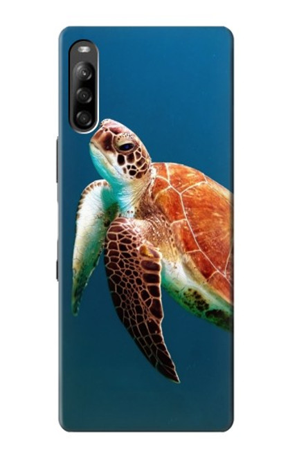 S3899 Sea Turtle Hülle Schutzhülle Taschen für Sony Xperia L4