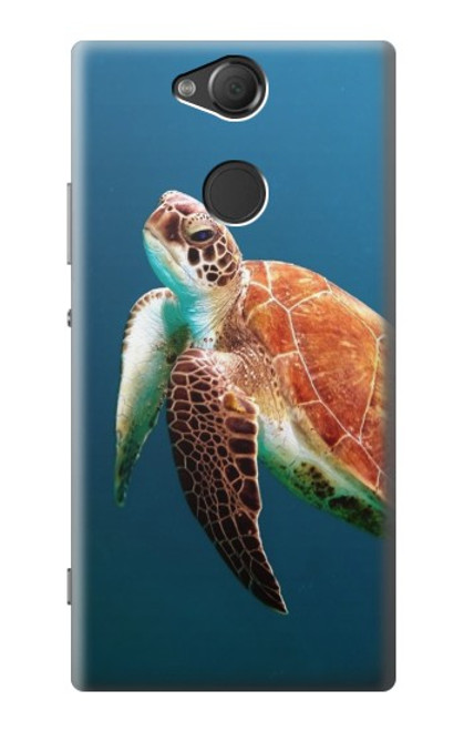 S3899 Sea Turtle Hülle Schutzhülle Taschen für Sony Xperia XA2