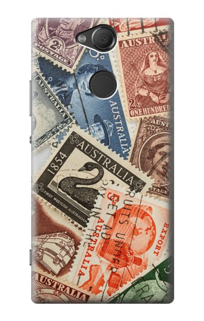 S3900 Stamps Hülle Schutzhülle Taschen für Sony Xperia XA2