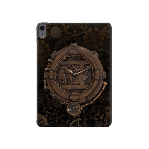 S3902 Steampunk Clock Gear Hülle Schutzhülle Taschen für iPad Air (2022,2020, 4th, 5th), iPad Pro 11 (2022, 6th)