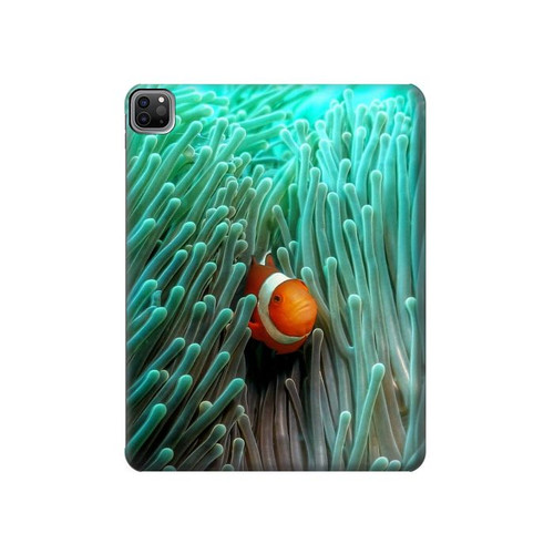 S3893 Ocellaris clownfish Hülle Schutzhülle Taschen für iPad Pro 12.9 (2022,2021,2020,2018, 3rd, 4th, 5th, 6th)