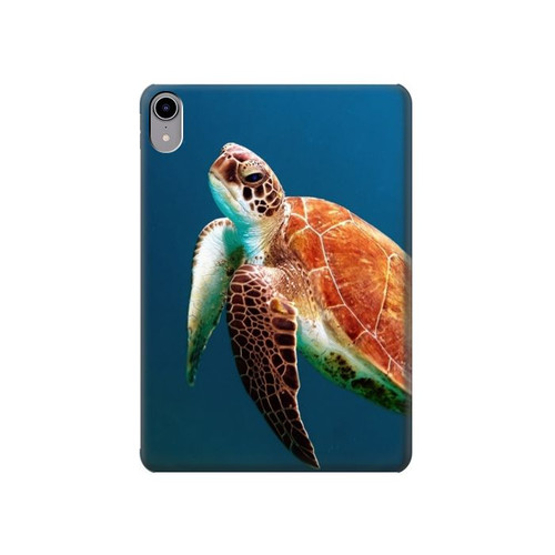 S3899 Sea Turtle Hülle Schutzhülle Taschen für iPad mini 6, iPad mini (2021)