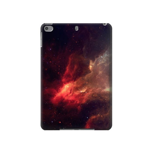 S3897 Red Nebula Space Hülle Schutzhülle Taschen für iPad mini 4, iPad mini 5, iPad mini 5 (2019)