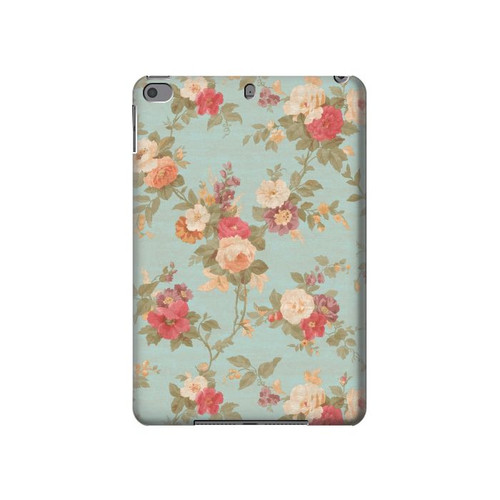 S3910 Vintage Rose Hülle Schutzhülle Taschen für iPad mini 4, iPad mini 5, iPad mini 5 (2019)