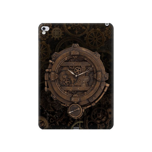 S3902 Steampunk Clock Gear Hülle Schutzhülle Taschen für iPad Pro 12.9 (2015,2017)