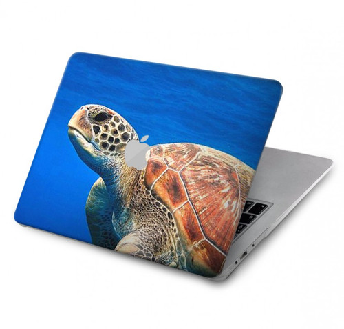 S3898 Sea Turtle Hülle Schutzhülle Taschen für MacBook Pro 14 M1-M5 A2442,A2779,A2992,A2918,A3112,A3185,A3401,A3434,A3112