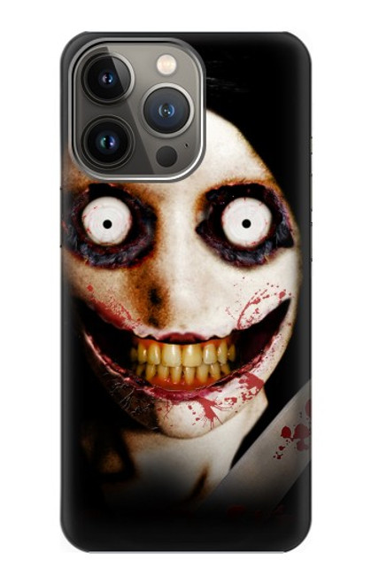 S1344 Jeff the Killer Hülle Schutzhülle Taschen für iPhone 14 Pro
