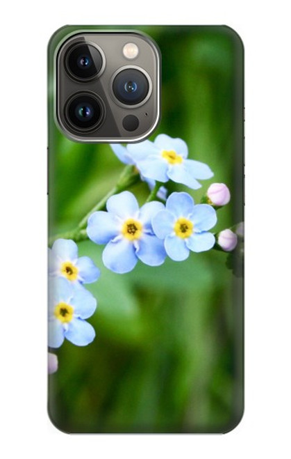 S1818 Forget Me Not Hülle Schutzhülle Taschen für iPhone 14 Pro