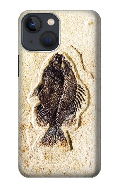 S2562 Fossil Fish Hülle Schutzhülle Taschen für iPhone 14 Plus