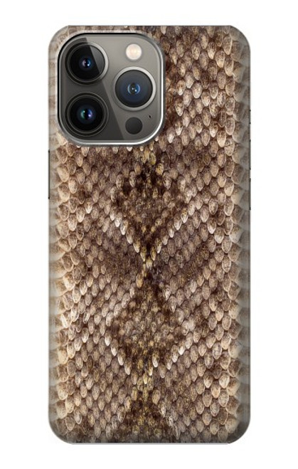 S2875 Rattle Snake Skin Graphic Printed Hülle Schutzhülle Taschen für iPhone 14 Pro Max