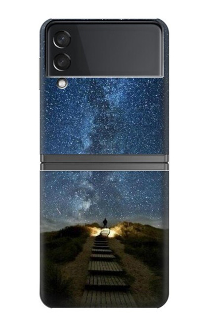 S0734 Stairway to Heaven Iceland Hülle Schutzhülle Taschen für Samsung Galaxy Z Flip 4