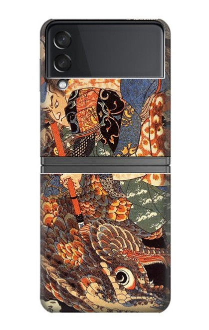 S0914 Ronin Miyamoto Musashi Hülle Schutzhülle Taschen für Samsung Galaxy Z Flip 4