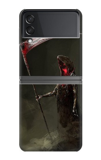 S1319 Grim Reaper Death Scythe Hülle Schutzhülle Taschen für Samsung Galaxy Z Flip 4
