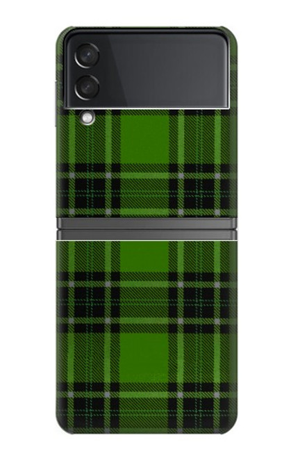 S2373 Tartan Green Pattern Hülle Schutzhülle Taschen für Samsung Galaxy Z Flip 4