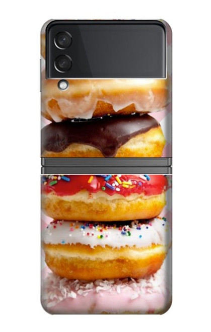 S2431 Fancy Sweet Donuts Hülle Schutzhülle Taschen für Samsung Galaxy Z Flip 4