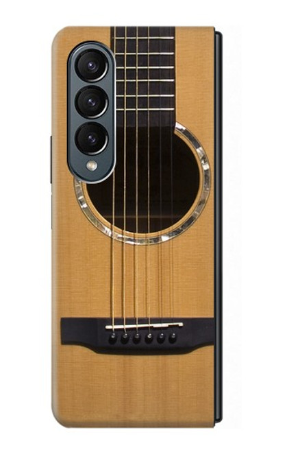 S0057 Acoustic Guitar Hülle Schutzhülle Taschen für Samsung Galaxy Z Fold 4