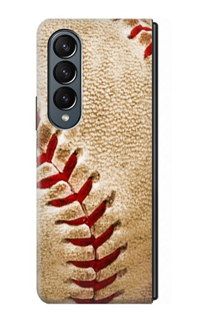 S0064 Baseball Hülle Schutzhülle Taschen für Samsung Galaxy Z Fold 4