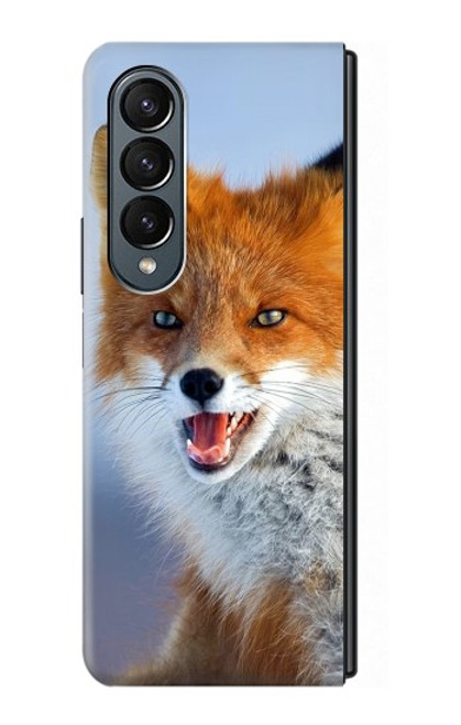 S0417 Fox Hülle Schutzhülle Taschen für Samsung Galaxy Z Fold 4