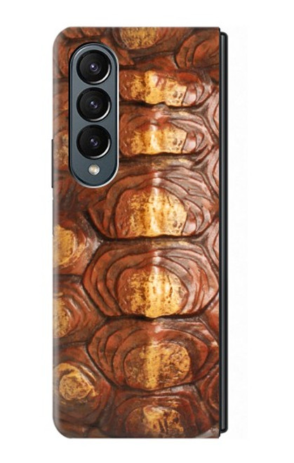 S0579 Turtle Carapace Hülle Schutzhülle Taschen für Samsung Galaxy Z Fold 4