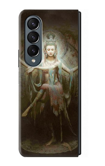 S0787 Guan Yin Hülle Schutzhülle Taschen für Samsung Galaxy Z Fold 4