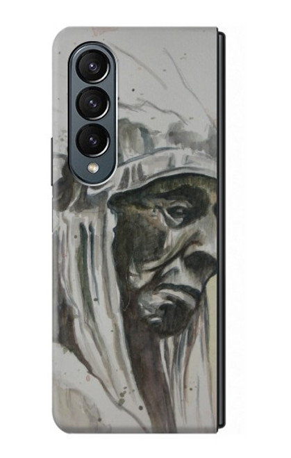 S0792 Indian Chief Hülle Schutzhülle Taschen für Samsung Galaxy Z Fold 4