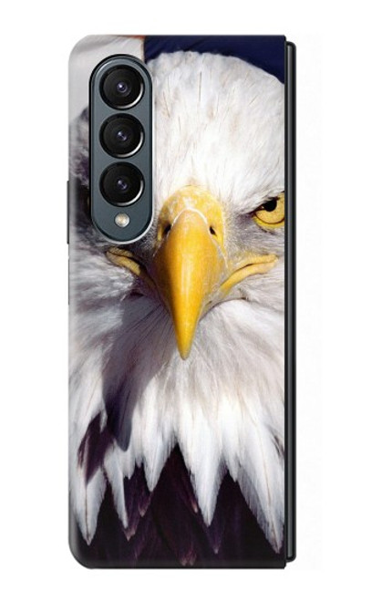 S0854 Eagle American Hülle Schutzhülle Taschen für Samsung Galaxy Z Fold 4