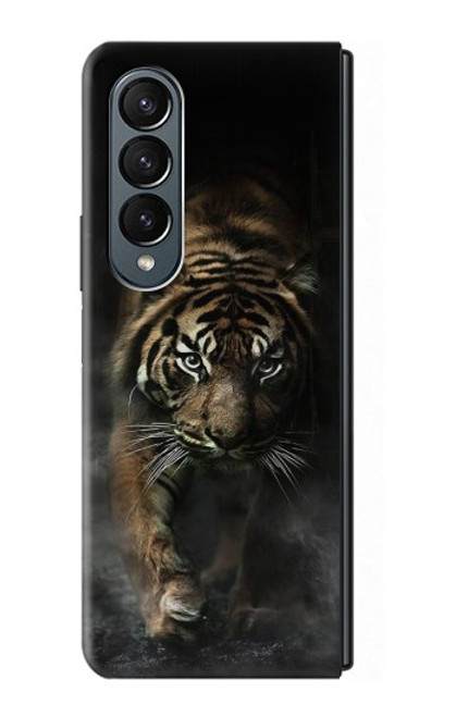 S0877 Bengal Tiger Hülle Schutzhülle Taschen für Samsung Galaxy Z Fold 4